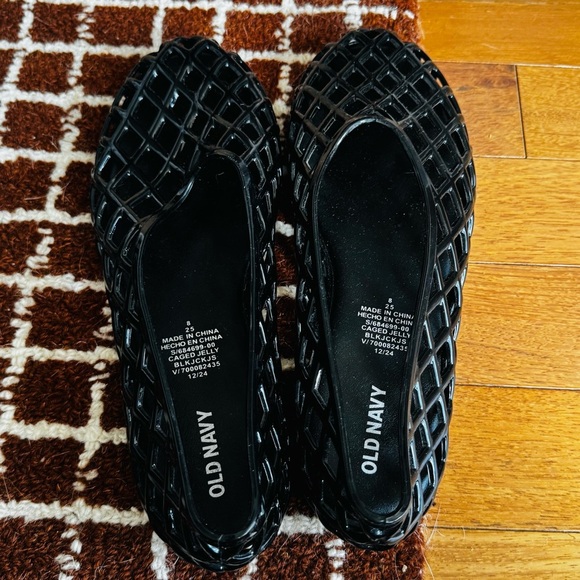 OLD NAVY Jelly Lattice Ballet Flats - Picture 4 of 6